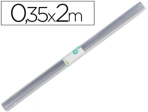 Rolo plastico forra livros, 0,35 mt x 2 mt. 70 microns , Liderpapel , 7168 , 8423473071681